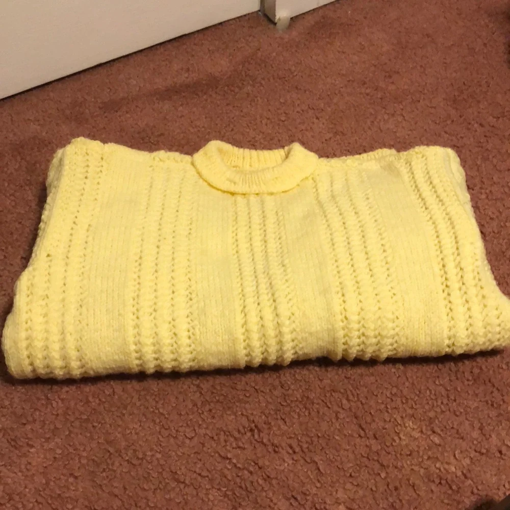 Beautiful Vintage Handmade Sweater